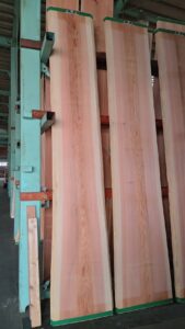 初市特市　杉カウンター材