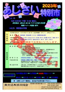令和5年6月15日 あじさい特別市